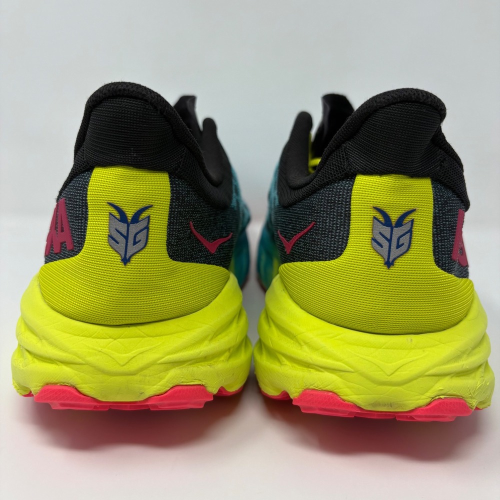 Hoka Speedgoat 5 Mens Size 15 Scuba Blue Running Shoes (1123157 SBBK) - Picture 7 of 8